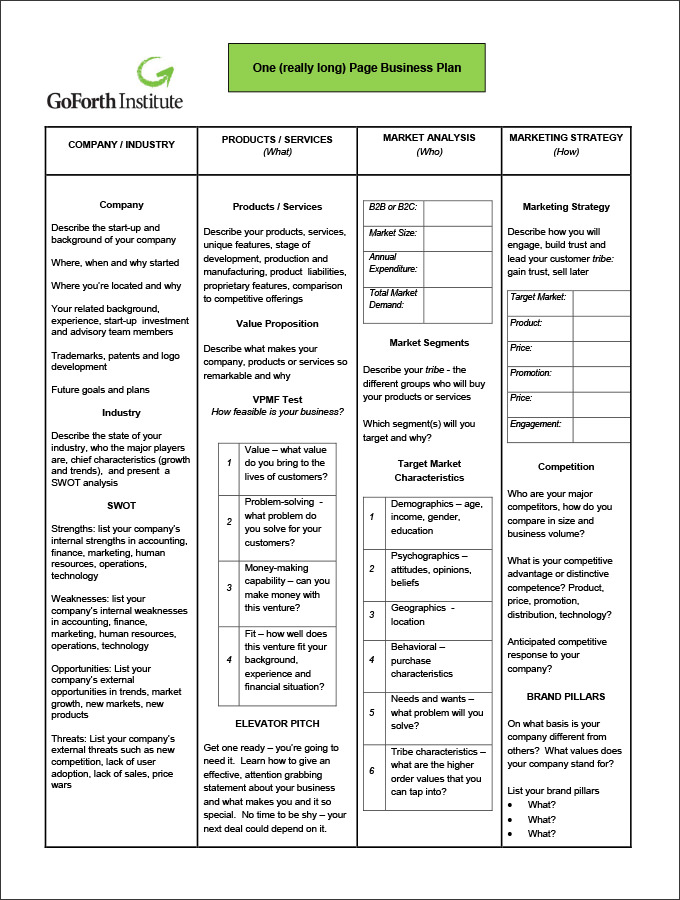 one-page-business-plan-template-free-download-printable-docs-sheet