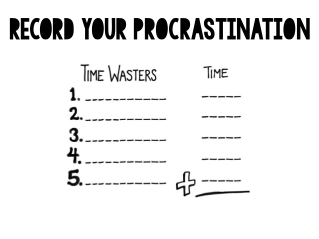 procrastination-powerpoint-Procrastination Purge Worksheet