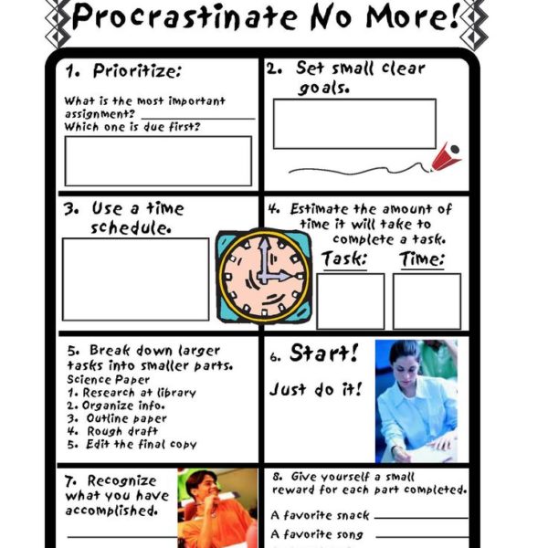 Procrastination-Purge-Worksheet-template-illustrated-free download