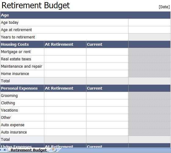 retirement-planning-spreadsheet-templates